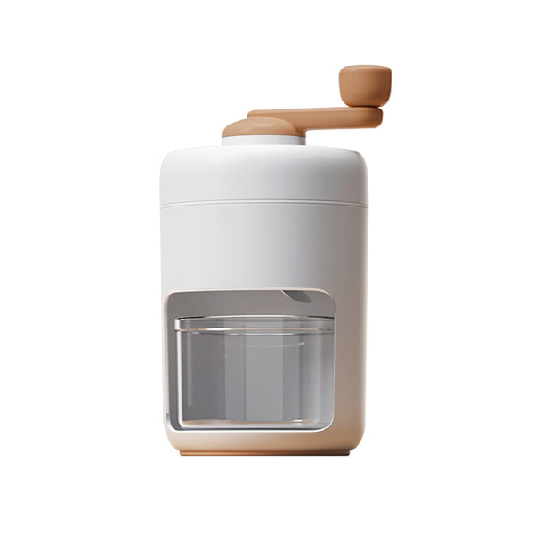 Hand shake the ice machine