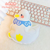 Cute plush cartoon water container, small hand warmer for elementary school students