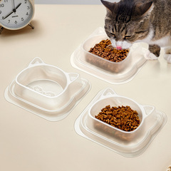 実用的な猫ボウルツーインワン使い捨て屋外野良猫給餌ボックス猫の食事ボウルボウル飲料水抗アリ