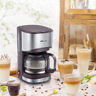 Bear American Coffee Machine Household Small Fully Automatic Office All-In-One Drip Tea Making Semi-Automatic Brewing Machine