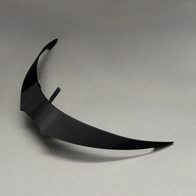 Dəbilqə (Kaska) aksesuarları, tail spoiler Z8 - z8-small-rear-wing-dark-black