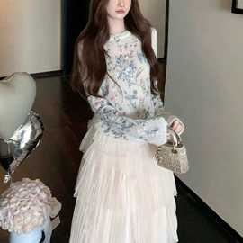 时尚休闲套装;连衣裙;女式针织衫