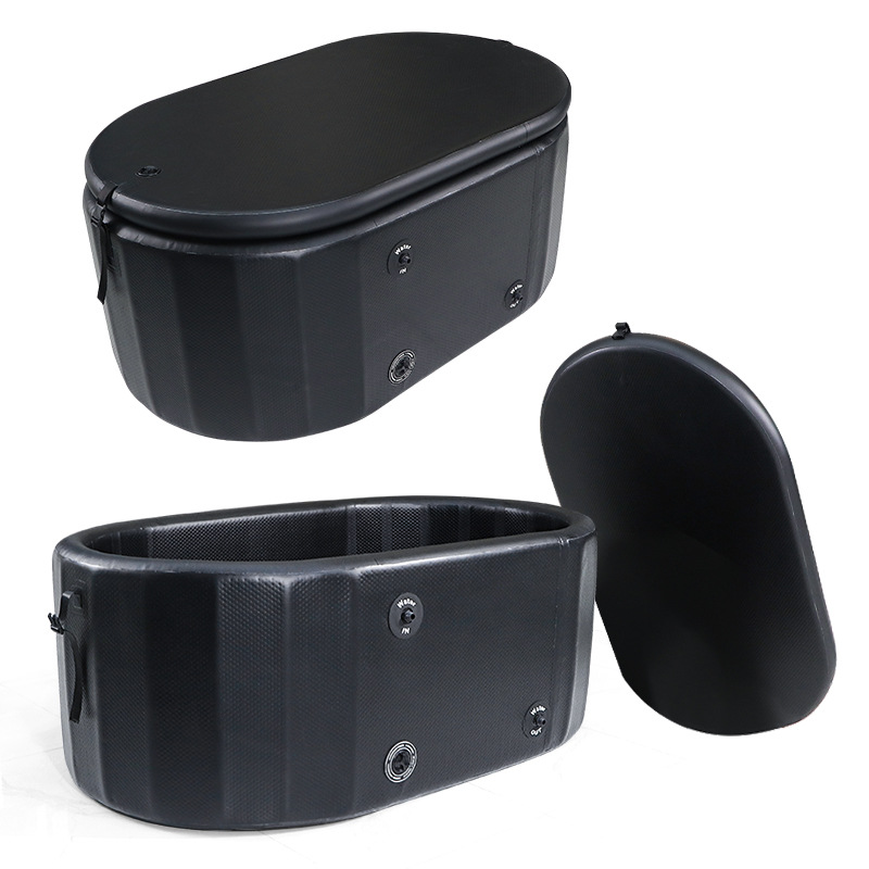 Fábrica directa 0.5P baño de hielo enfriador de agua sauna conveniente bañera infláble máquina de baño de hielo terapia fría aplicación de hielo