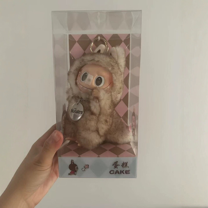ケーキ LABUBU リーダータイプリンセスぬいぐるみブラインドボックス人形トレンディな卸売ペンダント人形クレーンおもちゃ|undefined