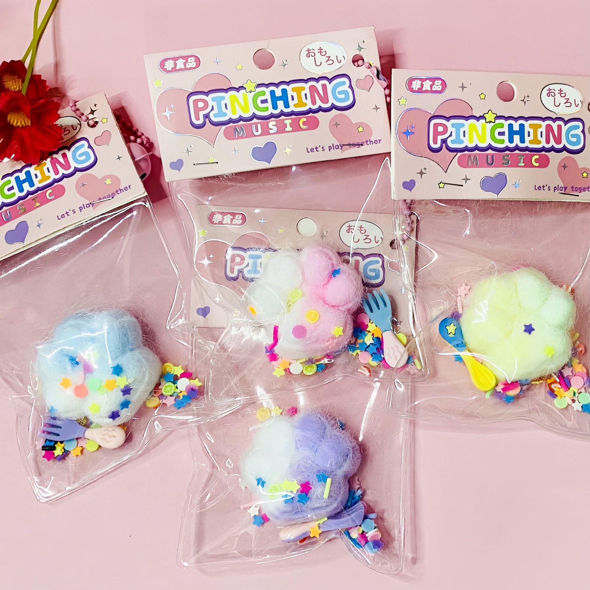 봉제 새끼 고양이 발톱(단일 스타일 상자에 12개, 12의 배수로 주문하세요)