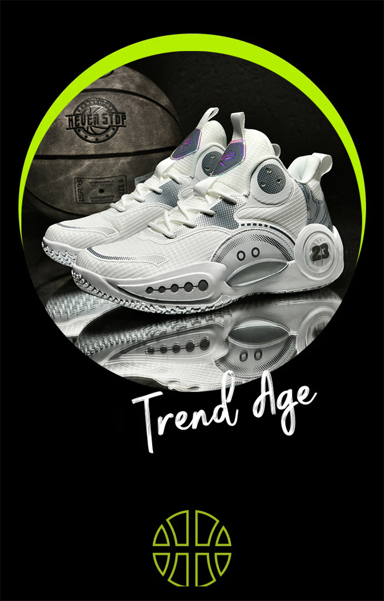 Nieuwe basketbalschoenen 2023, Leisure Youth Mesh, Professionele praktische voetbalschoenen voor studenten, Phantom sportschoenen voor heren en dames_voghion.com