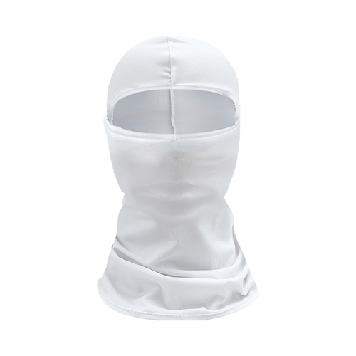Cross-border Amazon outdoor cycling sunscreen ice silk mask dustproof and windproof hood breathable quick-drying chief hat