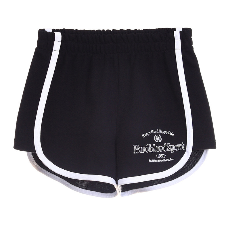 Heavy Embroidery Fashion Trend Summer Leisure Sports Running Fitness Home Shorts Women's Hot Pants White Edge Color Contrast Heavy Embroidery Fashion Trend Summer Leisure Sports Running Fitness Home Shorts Women's Hot Pants White Edge Color Contrast