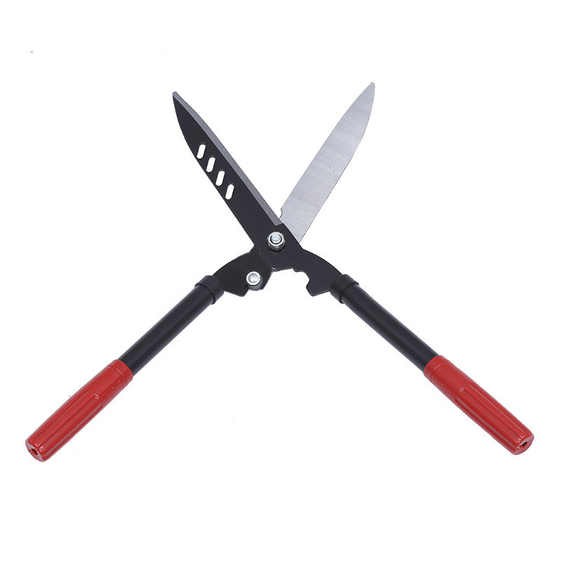 Dezhizhu, tijeras de setos, tijeras de césped con mango de hierro, tijeras de podar de acero al manganeso, tijeras de cerca, tijeras de acebo de jardinería, tijeras de té, herramientas de poda