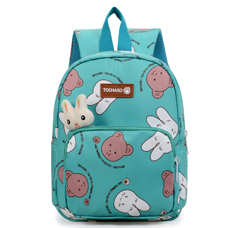 Cute conejo mochila de niñas preescolar mochila de escolares nueva mochila de niños de dibujos animados