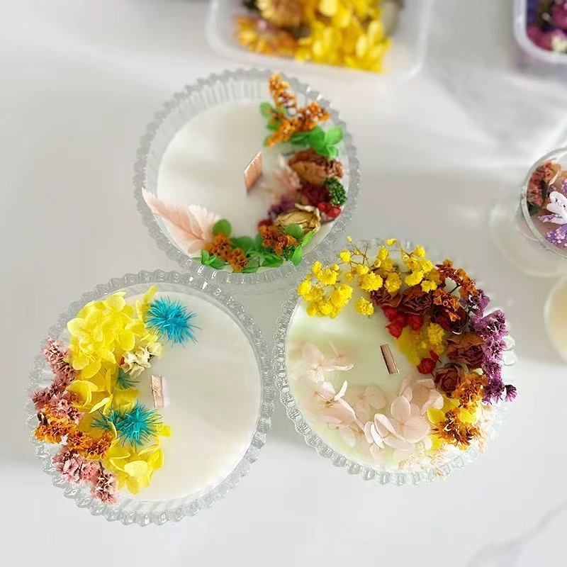 Paquete mixto de bricolaje, decoración hecha a mano, flor eterna, material de paquete de flores secas, marco de fotos de bricolaje, paquete de flores en relieve, día de la mujer