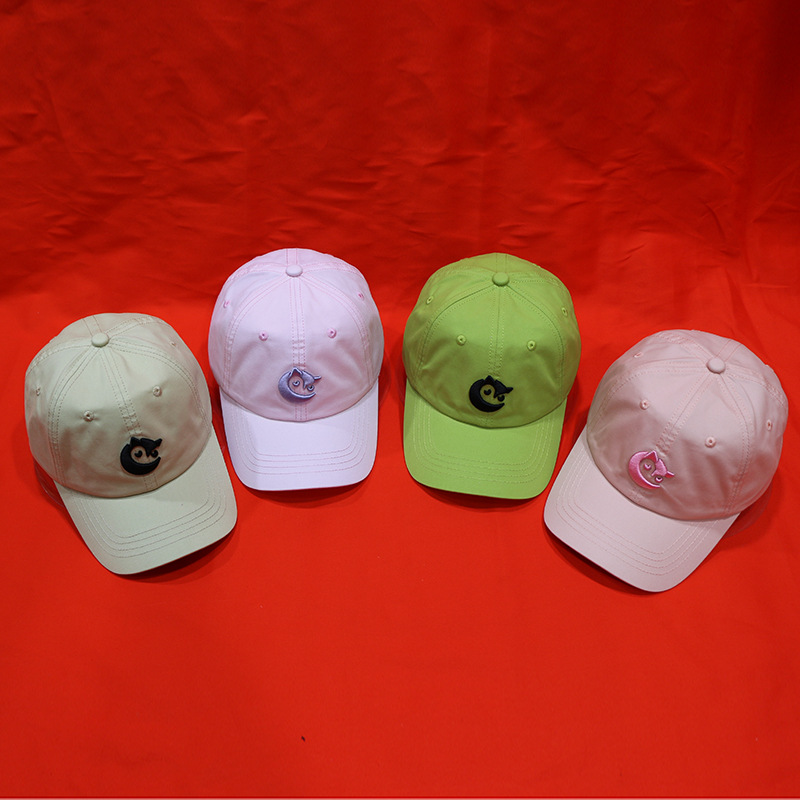 Custom advertising cap LOGO Propaganda activity Volunteer Community Printing Duck tongue Mesh cap Customized work Tourism cap