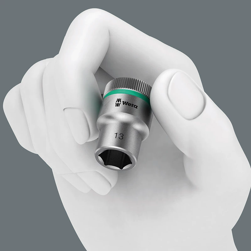 German Wera Wera Tools 8790 Xiaofei 1/4 external hex socket head ratchet wrench socket extended type
