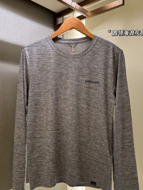 pat巴塔c1环保 海浪 飞鱼连帽圆领系列情侣款凉感防晒服钓鱼服|undefined