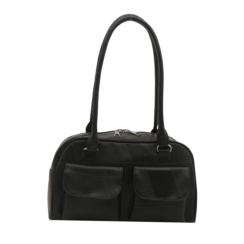 Bolsa de béisbol de tendencia de moda para mujeres 2024 verano nuevo estilo coreano simple versátil bolso de hombro nicho sensación de alta calidad