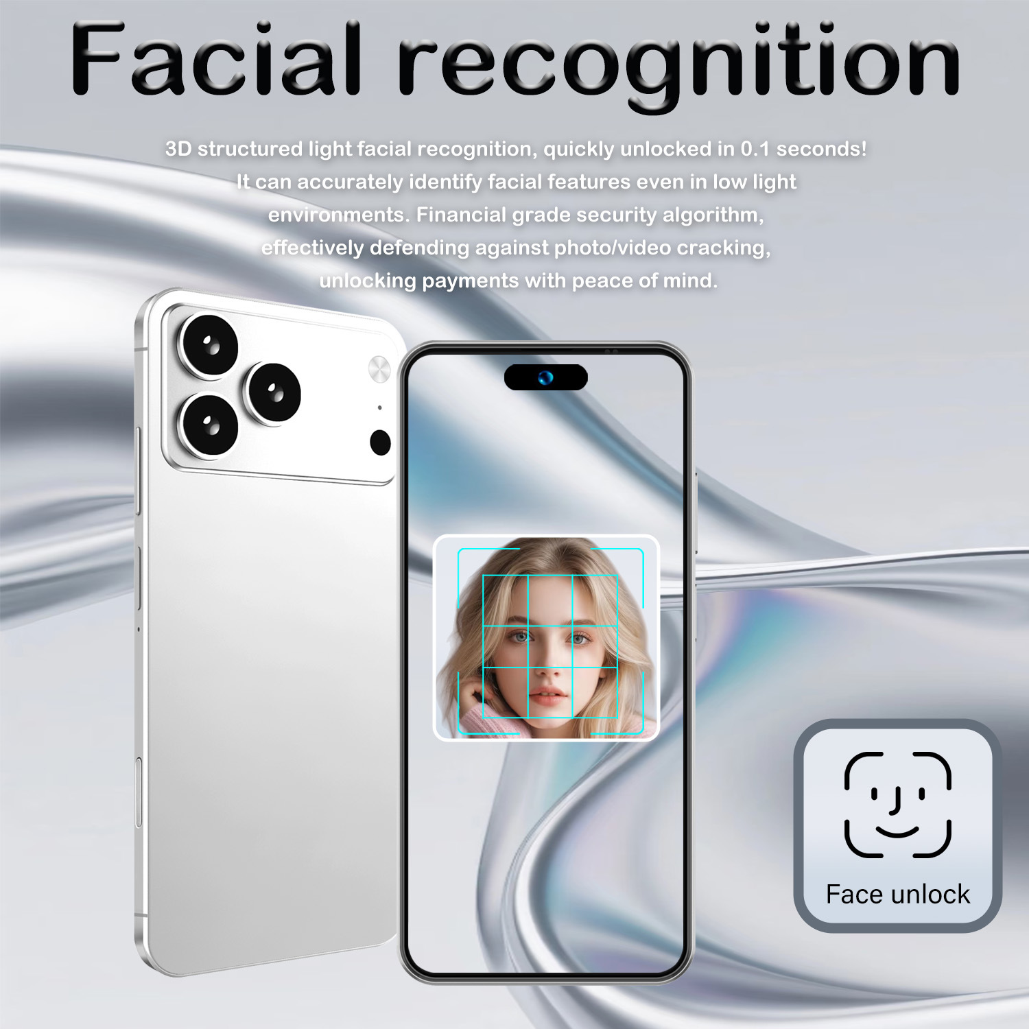 Cugo クロスボーダー スマートフォン i17 Pro Max True 4G