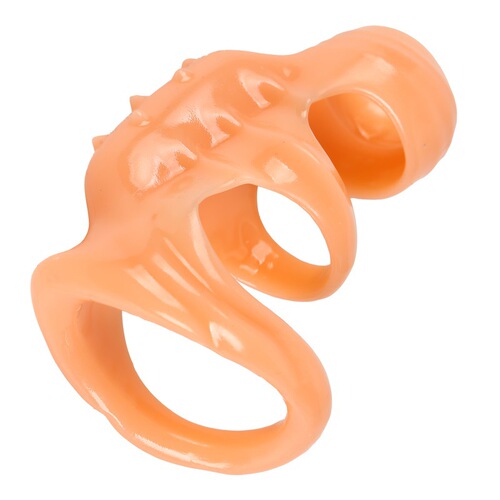 Soft rubber products for men, delayed penis ring, couples resonance love ring, multi-locking sperm ring, crystal ring for adults