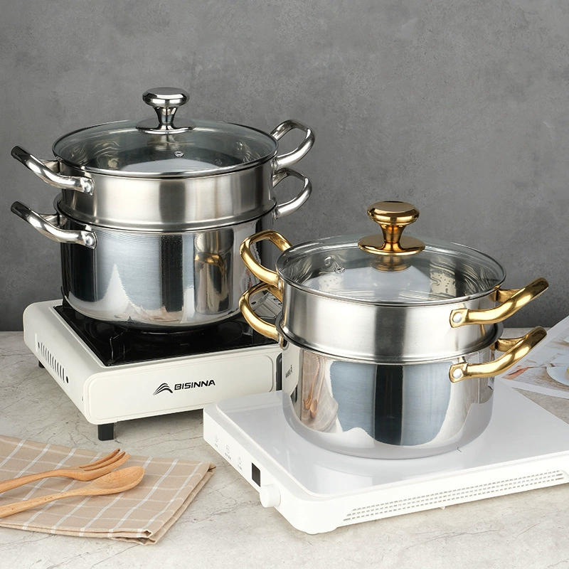 Прямой угол пароварки из нержавеющей стали