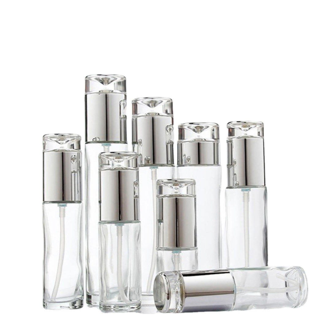 Fabricante auto-operado en stock 20G-50g crema botella 120ml loción esencia una gota de agua cosmética conjunto botella