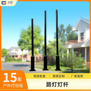 Wholesale variable diameter pole street light pole courtyard light pole spot split splicing light pole community lawn pole landscape light pole