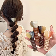 R 91751 Simple Bubble Ponytail Hair Tie ��Լ���ķ�Ȧ ר