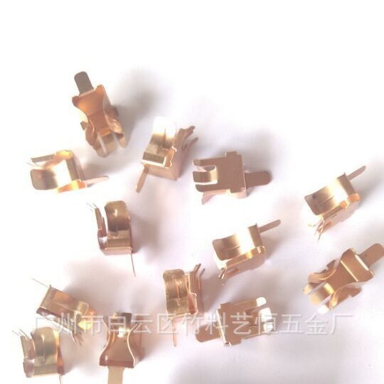 五金插座弹片五金电子电器配件不锈钢冲压件批发