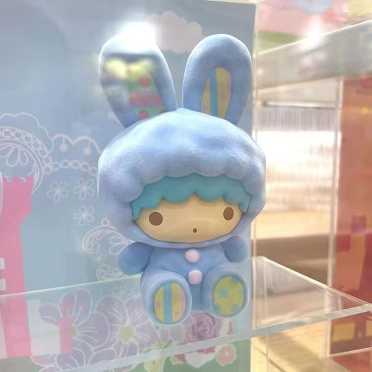 Miniso サンリオバニーセリーズブラインドボックスメロディーシナモンドッグクロメフィギュア人形デスクトップ装飾品|undefined