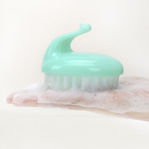 Shampoo Brush Shampoo Massage Comb Scalp Protection Claw Head Massager Meridian Brush Baby Silicone Shampoo Brush