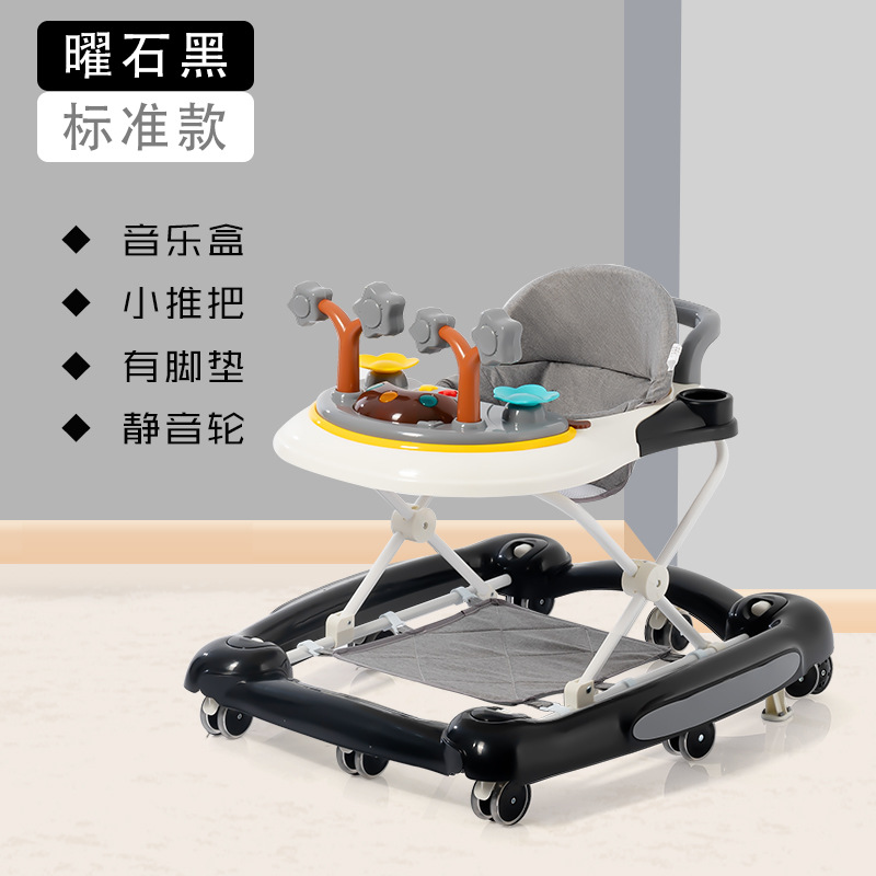 Baby Walker anti-o-pierna anti-vuelco niña niño bebé multifuncional niño caminar ayuda carro