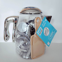 美国Kenmore肯莫尔Tea Pot水壶收纳仿真过家家玩具餐具锅具47件套