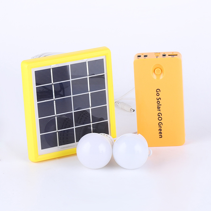 Travel lights solar-powered