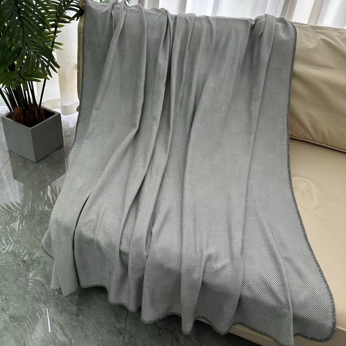 Cloak, scarf, duvet, sofa