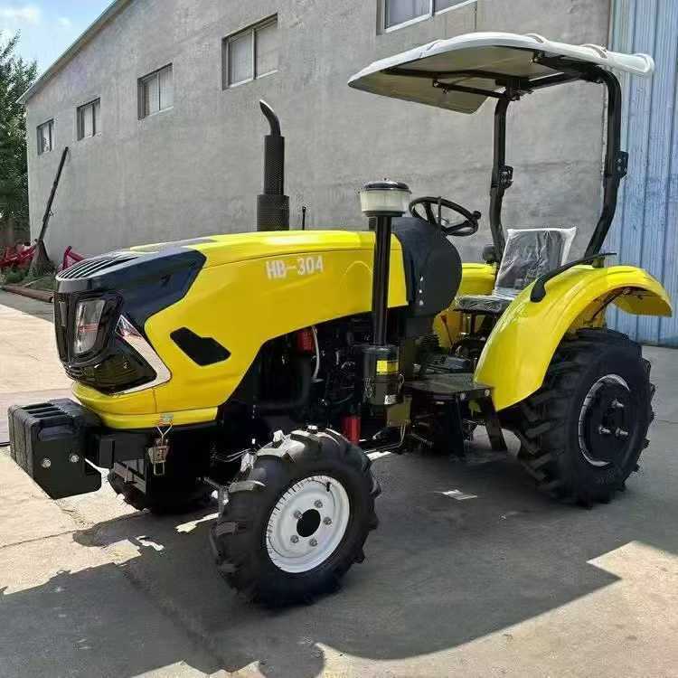 Tractor agrícola de cuatro tracciones de cuatro ruedas Hongbo 304 invernadero Wang Kai-gou máquina de arado rotativo invernadero especial para huerto
