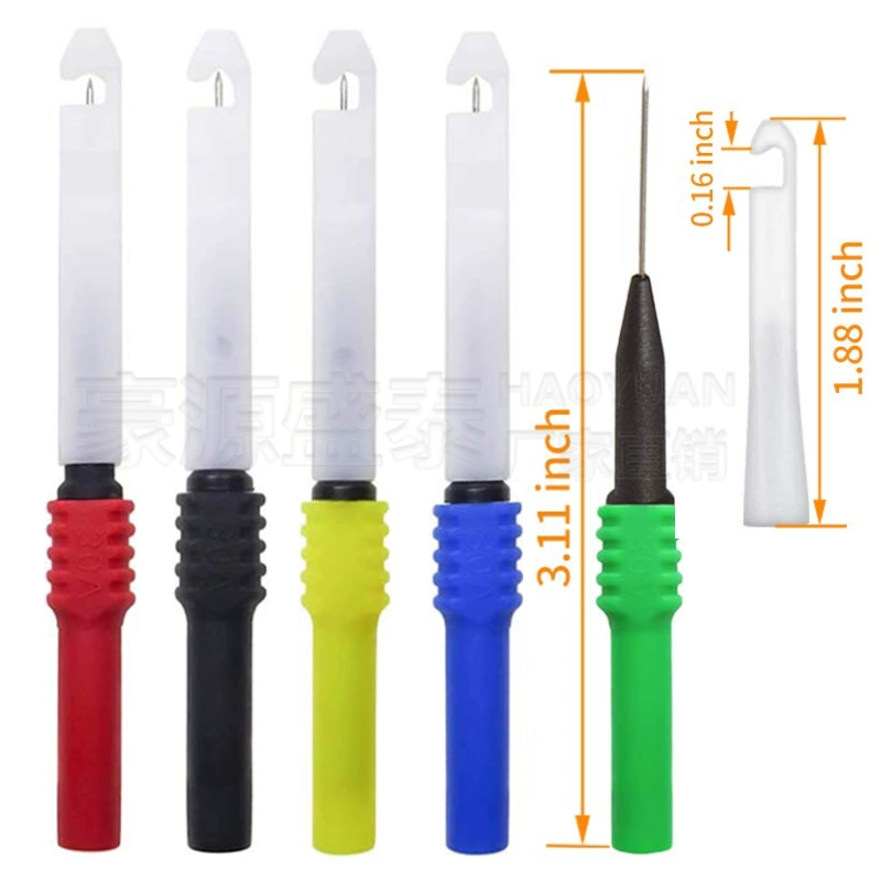 Сверхтонкий Неразрушающий Пробивной зонд 0,7 мм, испытание на техническое обслуживание автомобиля, задняя игла, пробивной зонд, электрическая испытательная оболочка ремня