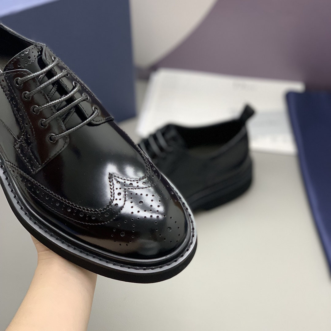 Herren Freizeitschuhe Aus Echtleder Formelle Lederschuhe_voghion.com