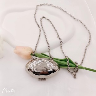 Small design handheld small bag, pack, nail decoration, metal phone bag, shoulder bag