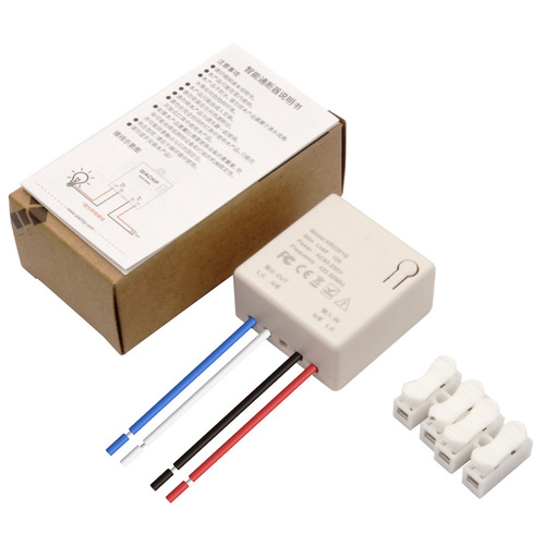 Wireless Remote Control Switch 220V Double Control Linear LED Strip Ceiling Light Intelligent Receiver Module