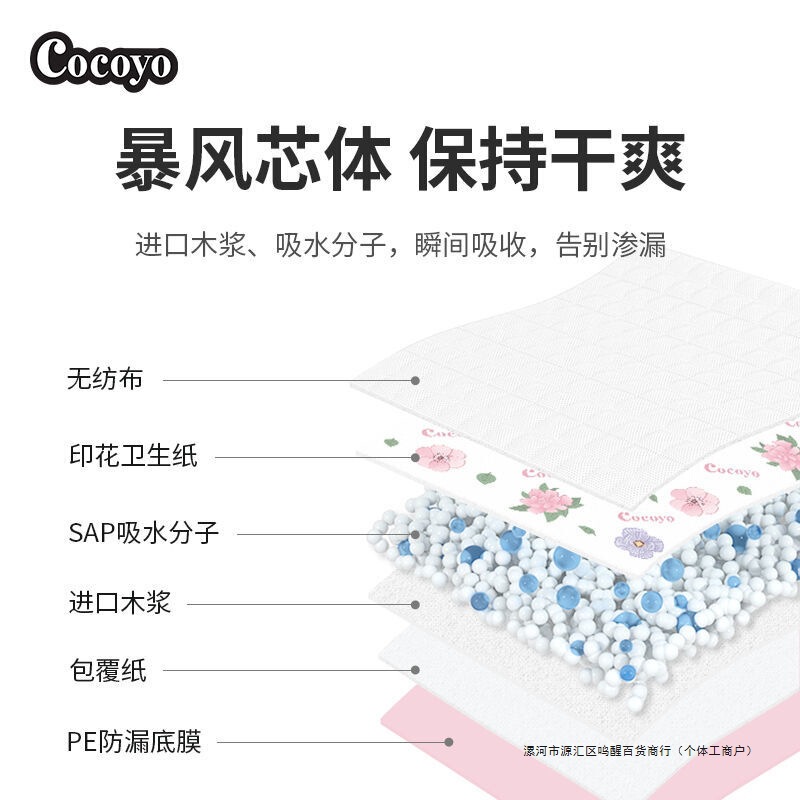 Cocoyo春日樱花狗狗尿布垫加厚消臭吸水尿片尿不湿宠物护理生产垫|undefined