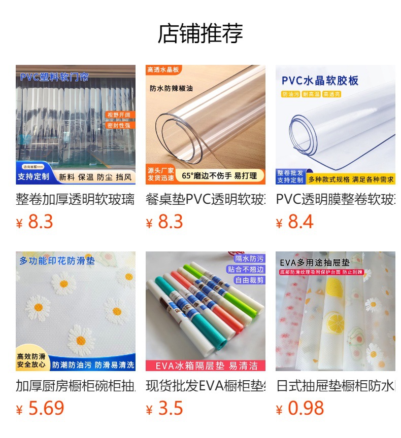 预览状态下无法点击,发布后,可点击跳转到对应的商品页面