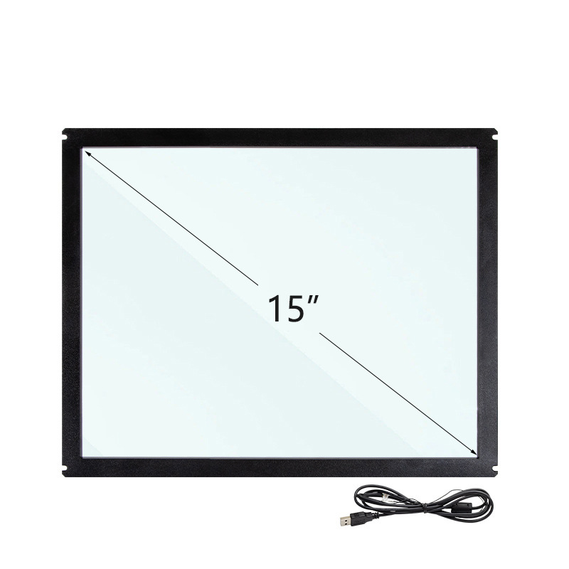 スポット 15inch 赤外線タッチスクリーンマルチタッチ屋外端末 IP65 防水クエリマシン USB ドライブフリー産業用制御|undefined