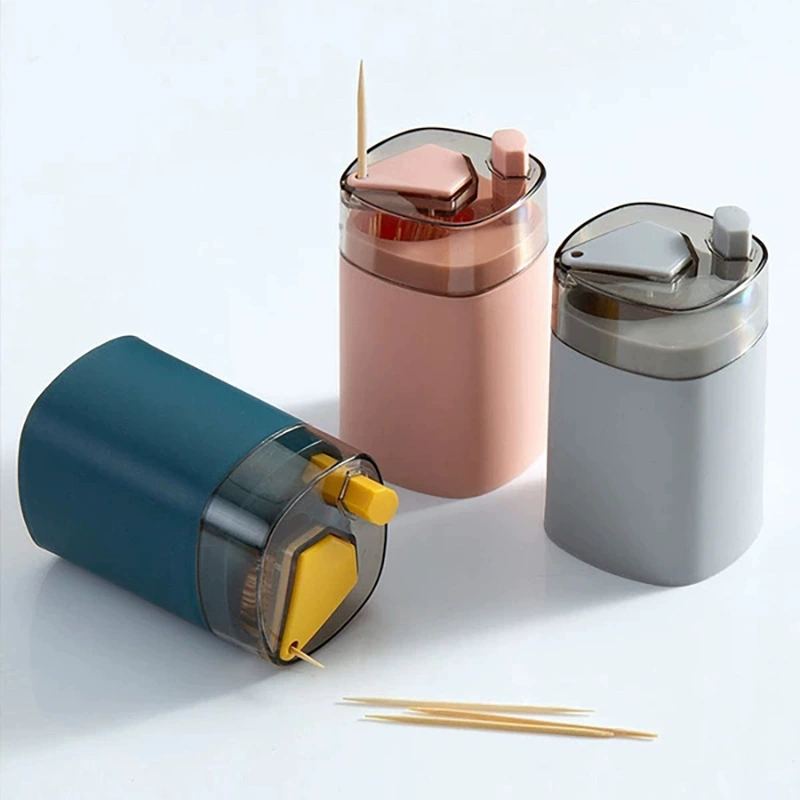 Креативная автоматическая коробка для зубочисток Nordic Home Press-type высококачественное ресторанное ведро для зубочисток портативный держатель для зубочисток банка для Зубочисток