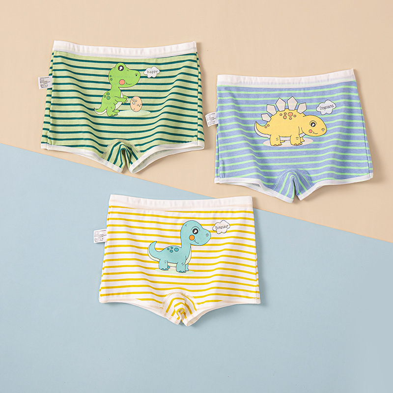 Calzoncillos de algodón para niños de fábrica calzoncillos cortos de algodón delgado de verano calzoncillos sin tope para niños