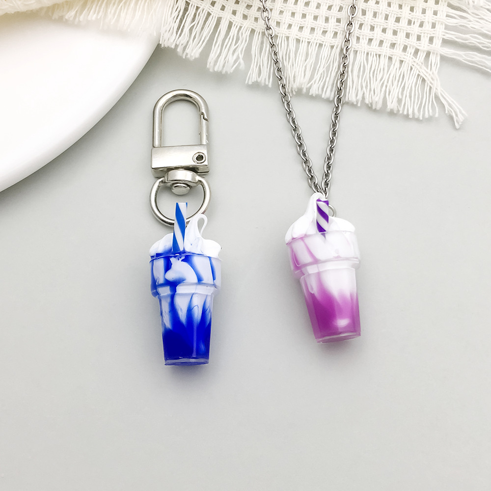 DIY Jewelry Accessories, Bracelets, Necklace Classification 6 Models, 2 Each, 12/Bag Resin Ice Cream Ice Cream Tree Pendant DIY Jewelry Accessories Bracelets Necklace