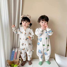 童内衣套装;连体衣家居服;童睡袋