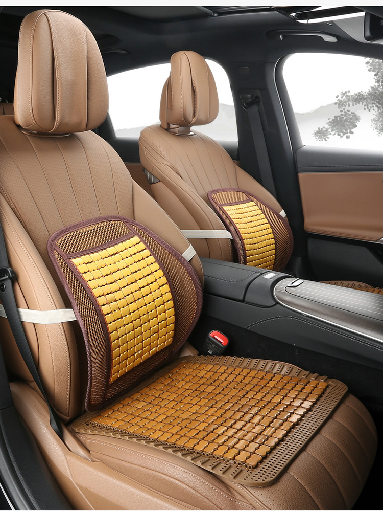 Summer Special Bamboo Mat Car Seat Cushion Silicone Gel Mat Bamboo Mat New Butt Cushion Factory Direct Sale