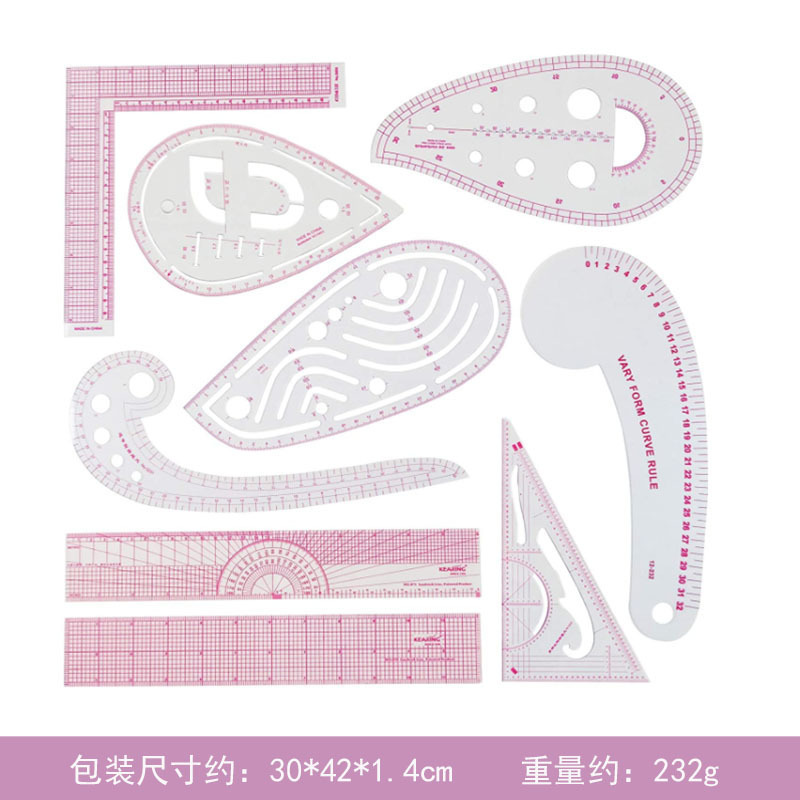 regla de corte, regla de prenda, regla de corte, regla de jaula de manga, regla de corte