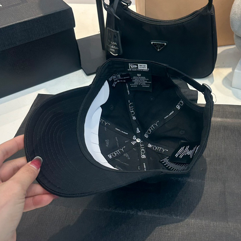 Gorra de béisbol clásica de moda mujer comercio exterior dama esta letra decorativa yang bordado tapa dura gorra de béisbol de algodón al por mayor