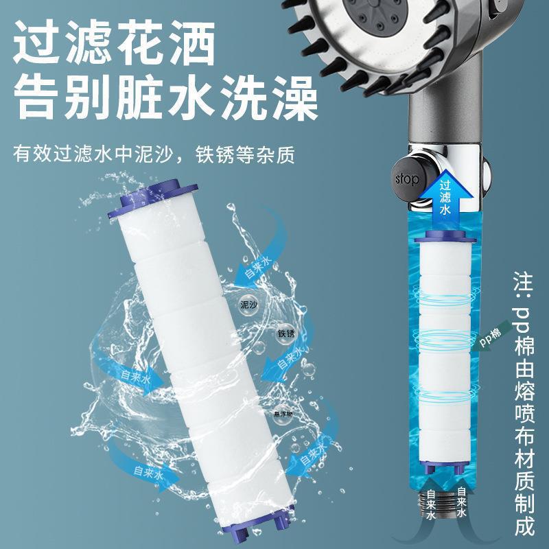 Wear Spray Head Shower suit Multi-functional Pressurized Shower Head Household Shower Handheld Shower Head Bracket