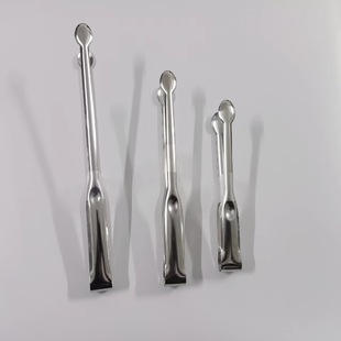 201 Stainless Steel Ice Capsuless Kitchen Extended Food Clip Thickeneded Barbecue Shop Fruit Pastry Seafood Raw Fish Clip