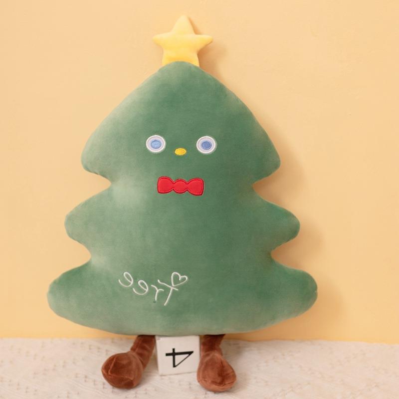 INSクリスマス装飾抱き枕クリスマスツリー人形ソファークッション姜パイ人ヘラジカ子供女子プレゼント|undefined
